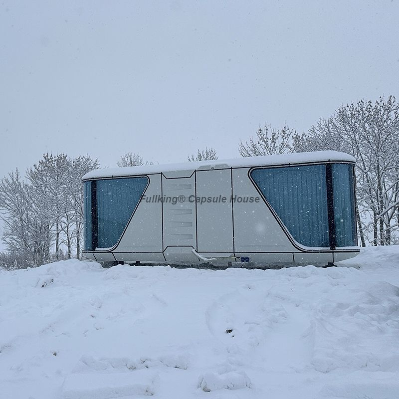 Micro Villa Hotel Sun Room Space Capsule Inspired Prefab House с живописным дизайном мобильного дома Apple Warehouse производители