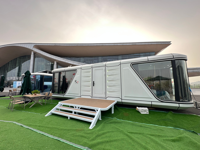 Новый модульный микро -контейнер Space Home Сборная мобильная интегрированный дом